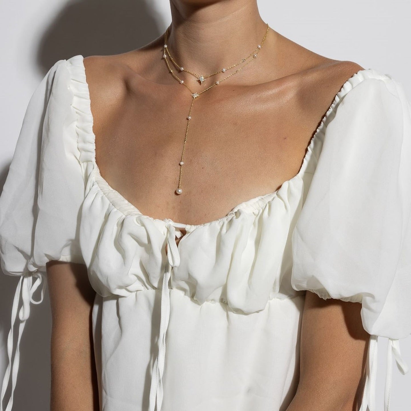 Collar Doble de Destellos