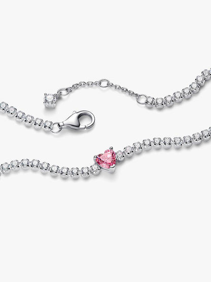 Pulsera Tennis Corazón Pandora