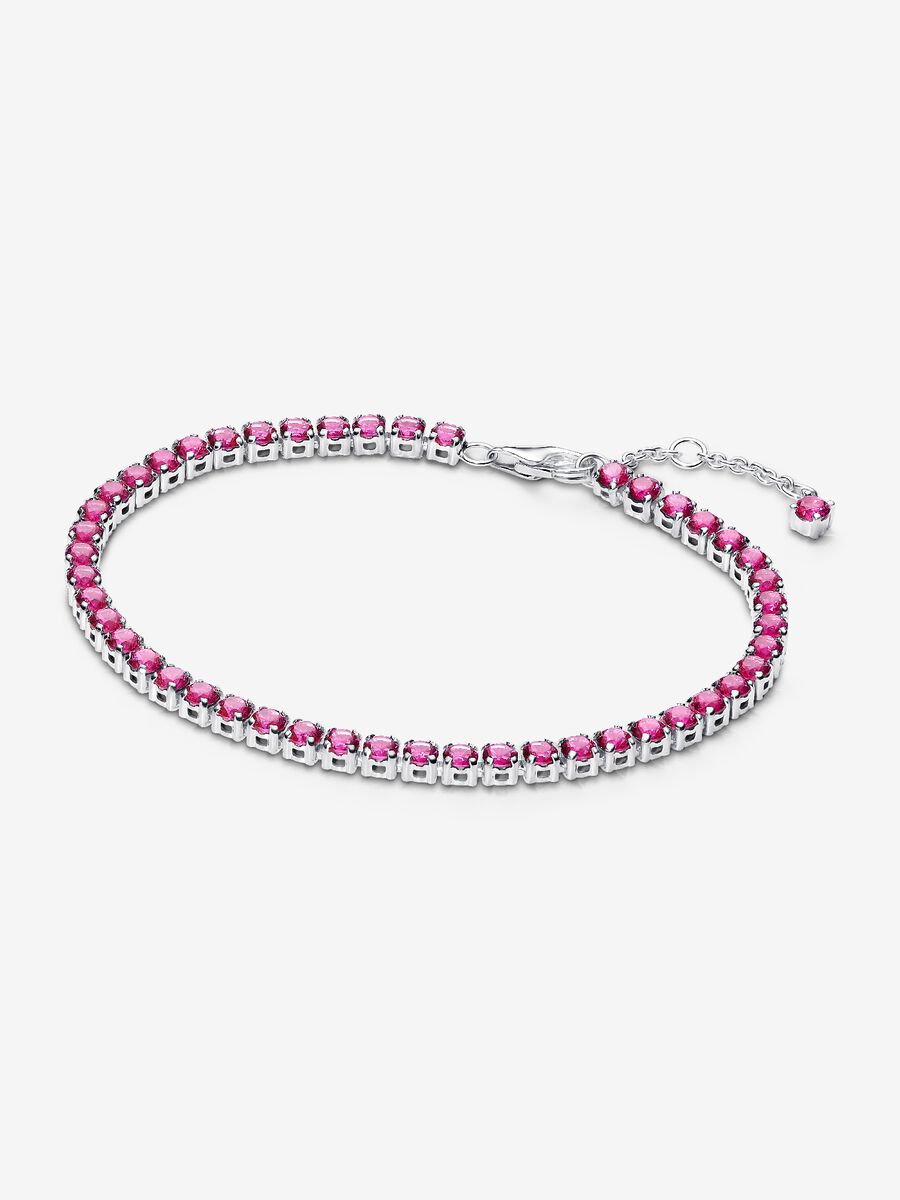 Pulsera tipo Tennis Pandora Rosa