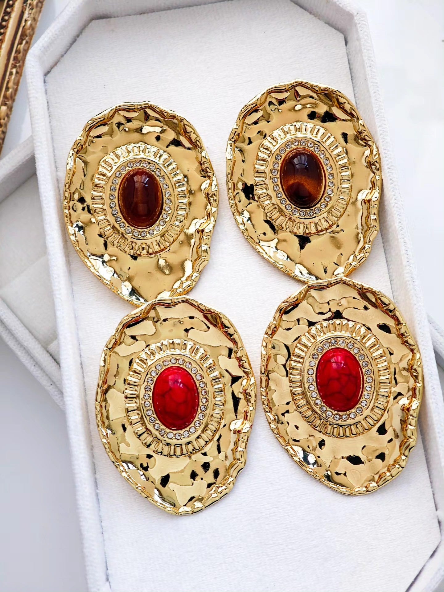 Aretes Chunky Planos