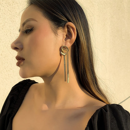 Aretes Largos Panza de Vibora