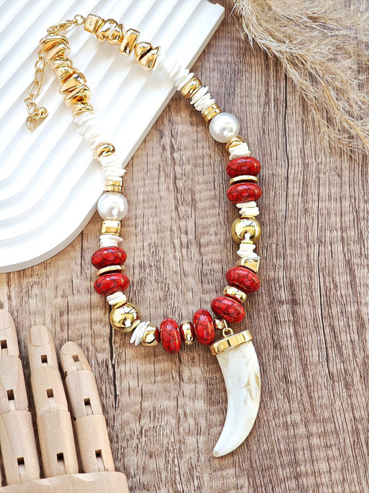 Collar Colmillo Chunky