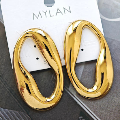 Aretes Oval
