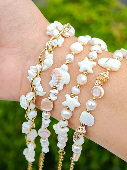 Pulseras Blancas de Mar