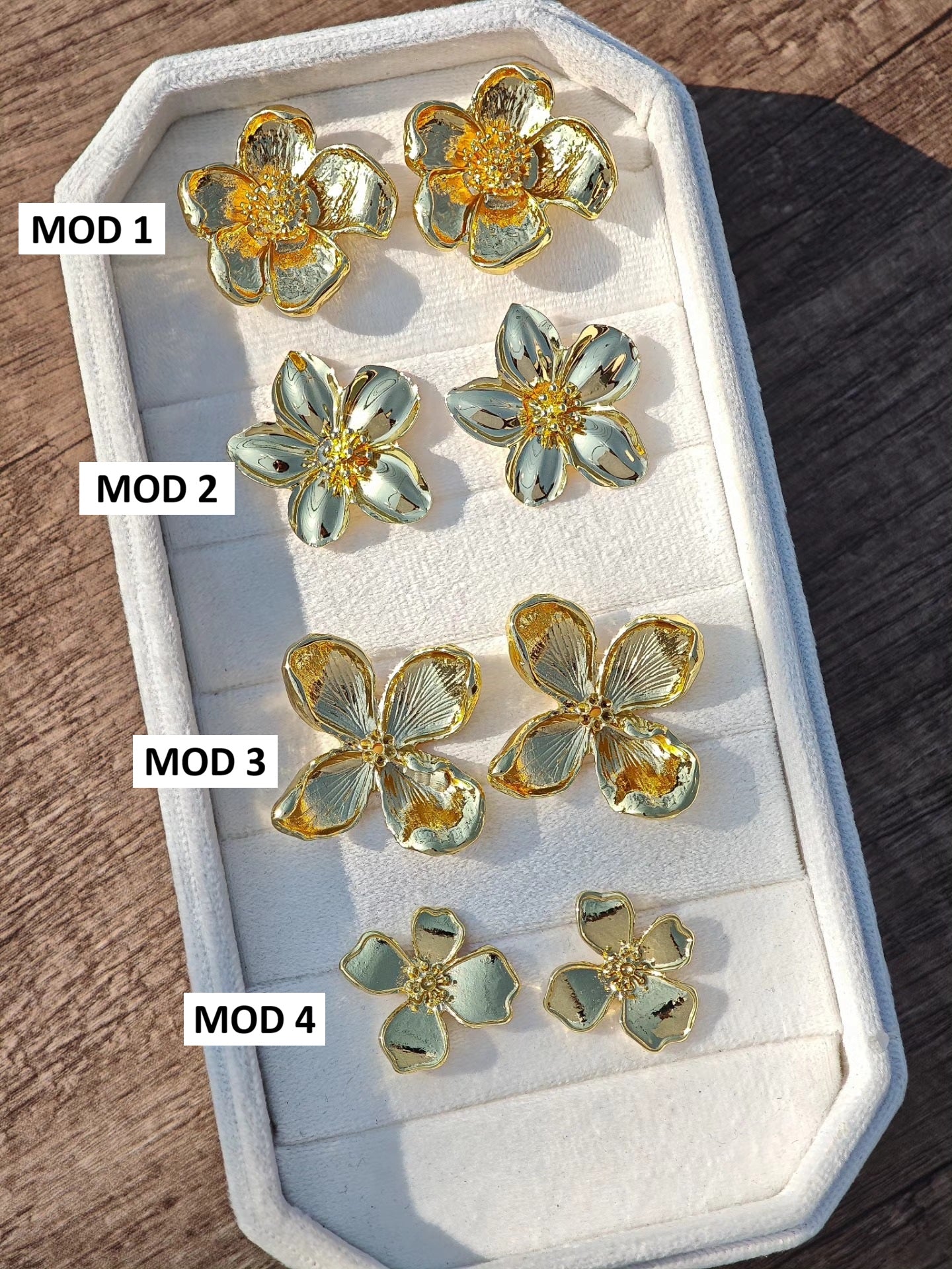 Aretes de Flor