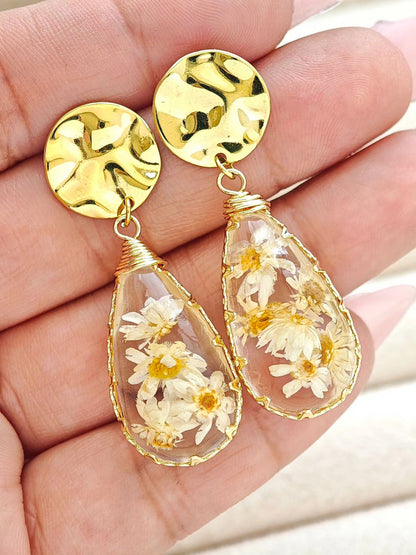 Aretes Colgantes de Naturaleza