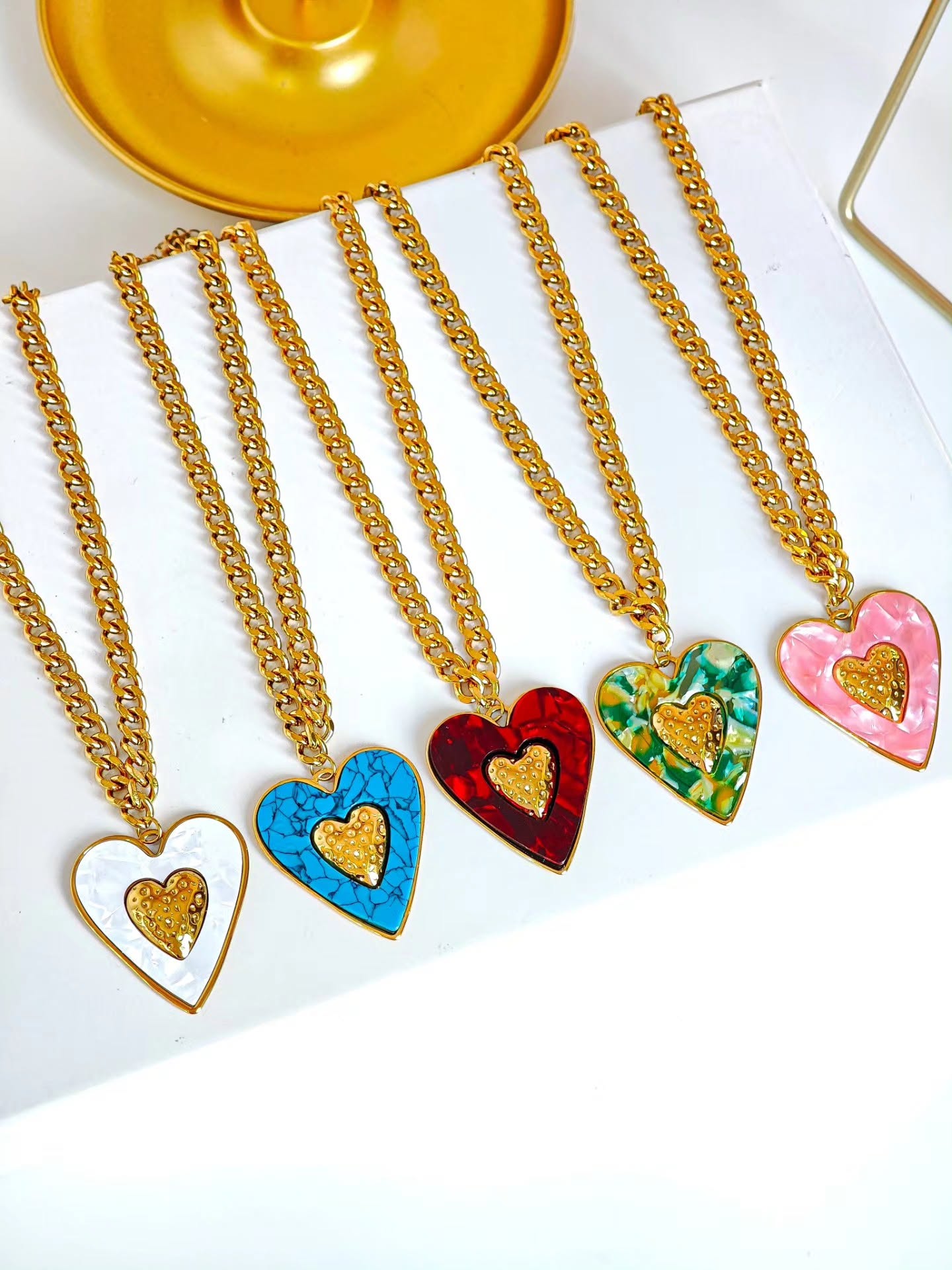 Set de Corazon de Color