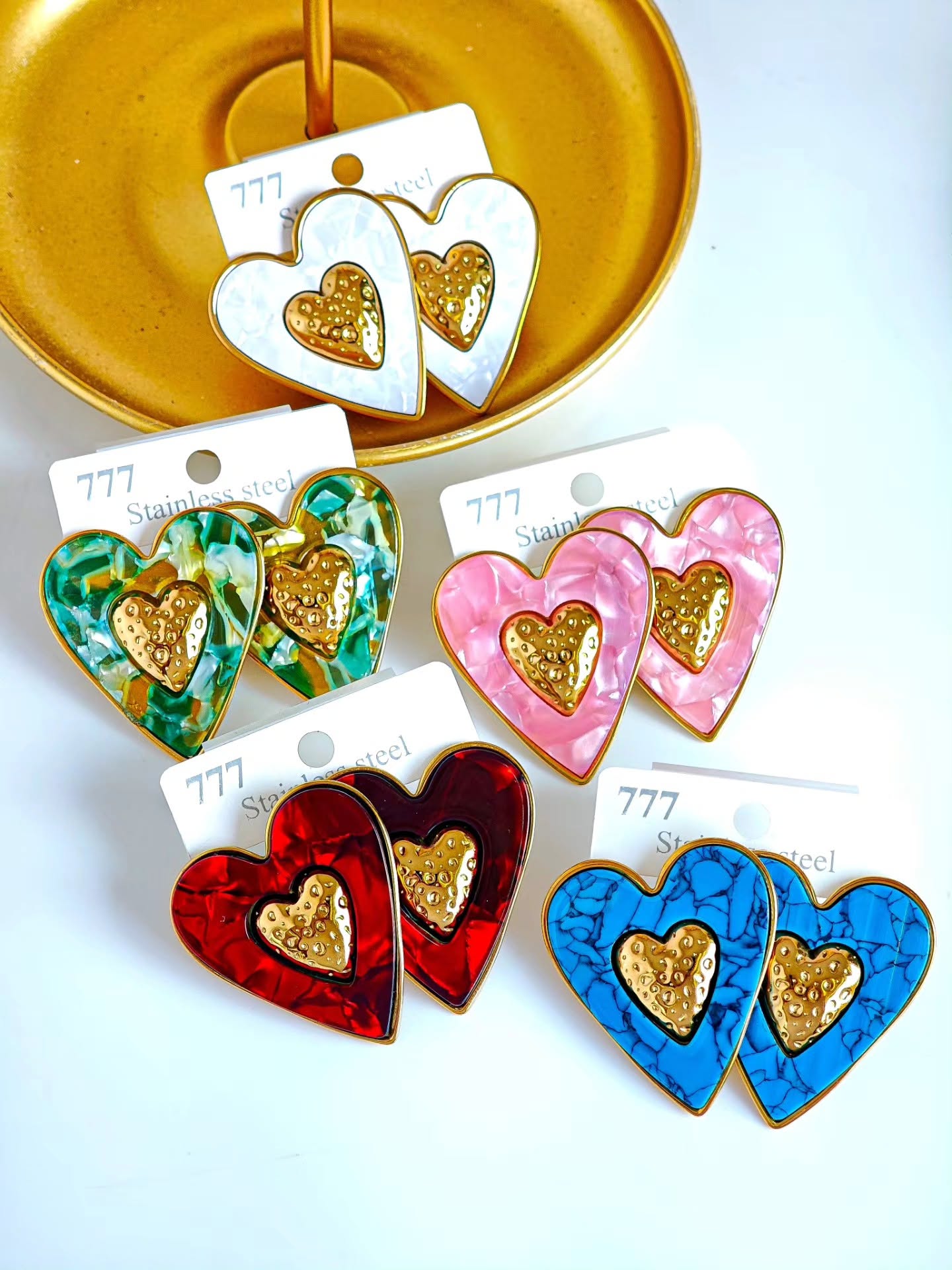 Set de Corazon de Color