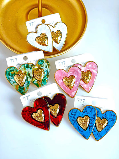 Set de Corazon de Color