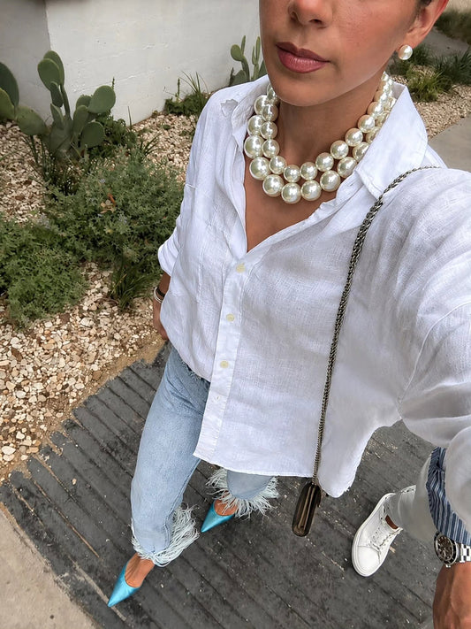 Collar de Perlas Chunky