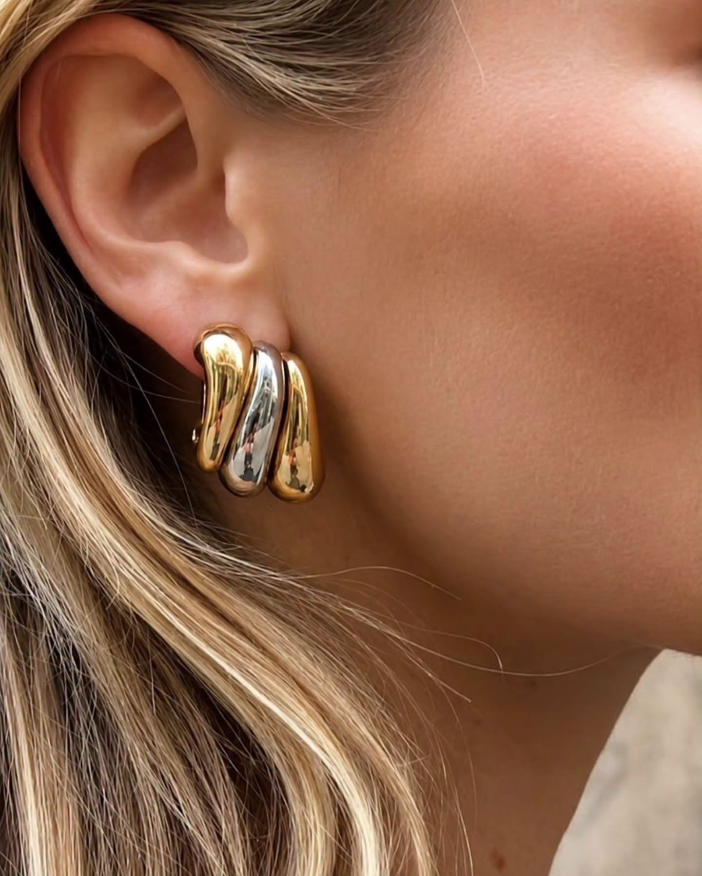 Aretes Bitono de Gotas