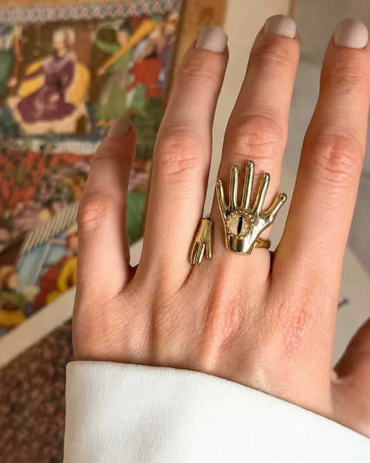 Anillo de Mano con Ojito Schiaparelli