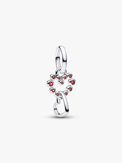 Charm Pandora Doble Corazoncito