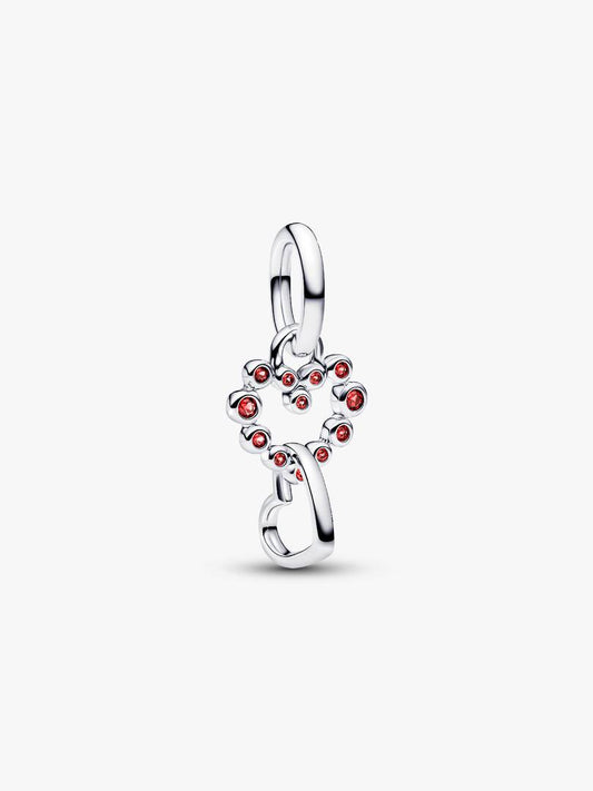 Charm Pandora Doble Corazoncito
