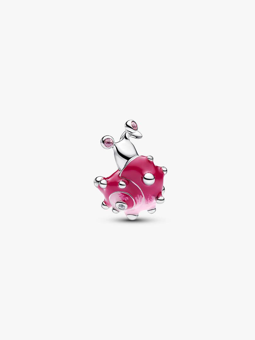Charm Pandora Caracol Rosa