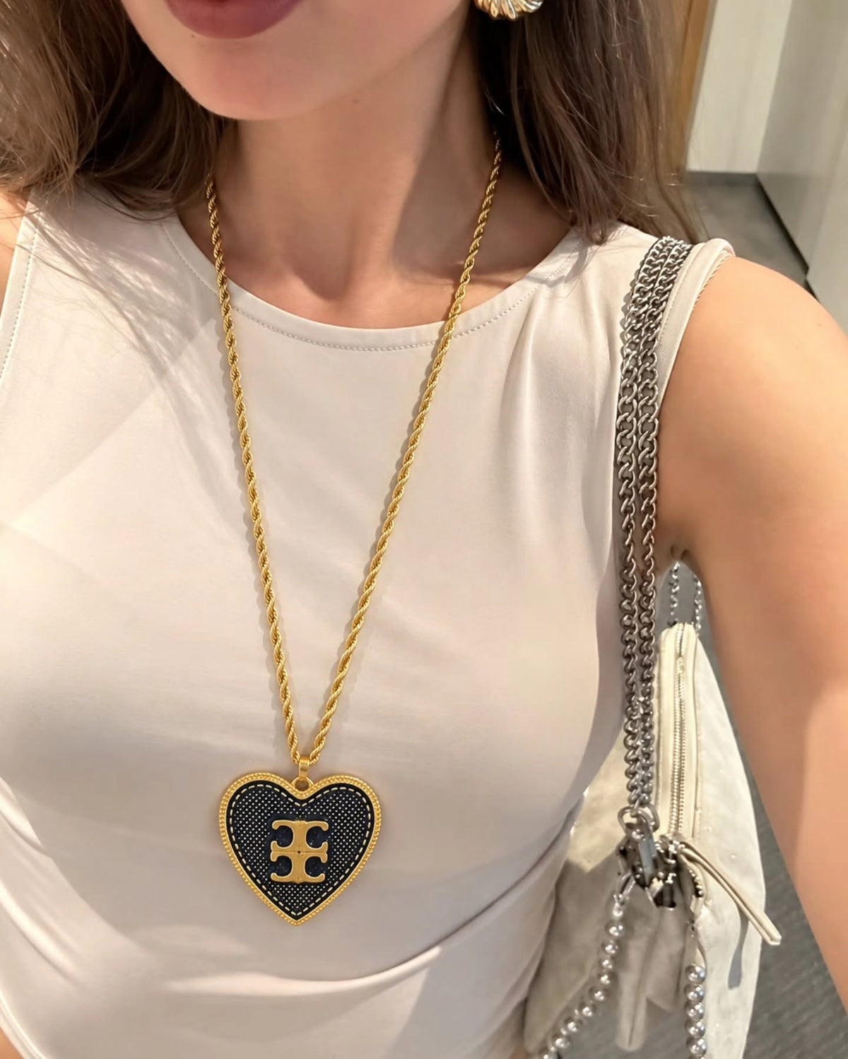 Collar Largo Dupe Tory Burch