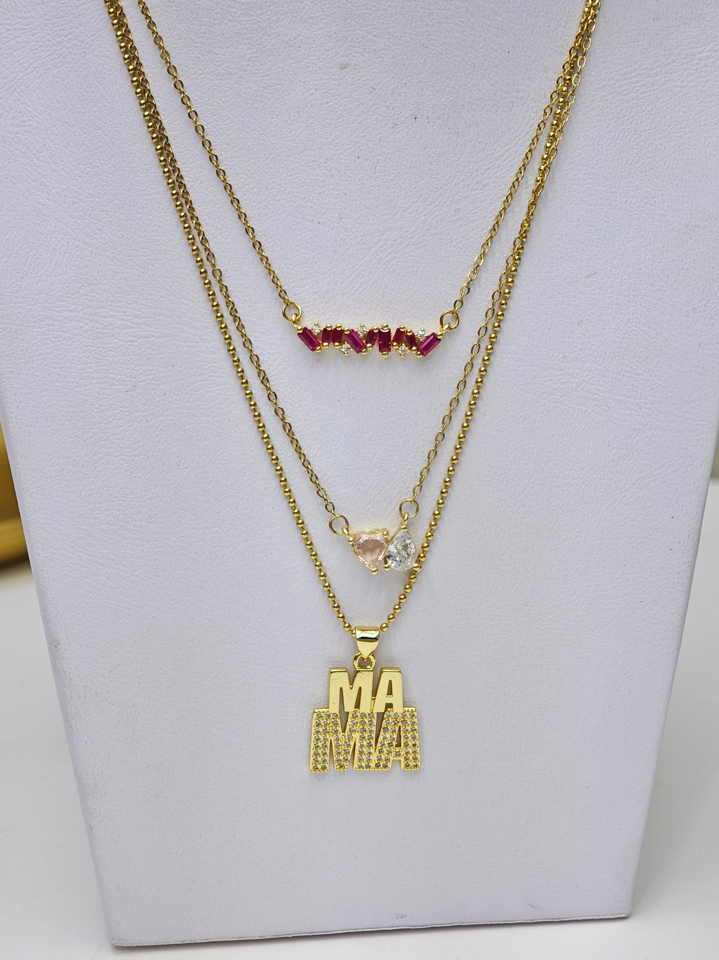 Collar Triple de Mamá