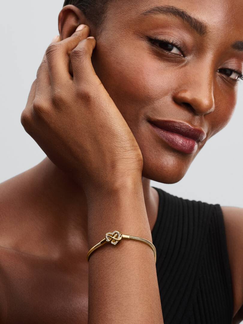 Pulsera Pandora de Corazon con Infinito