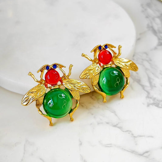 Aretes de Abejorro