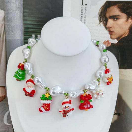 Collar Dijes de Navidad