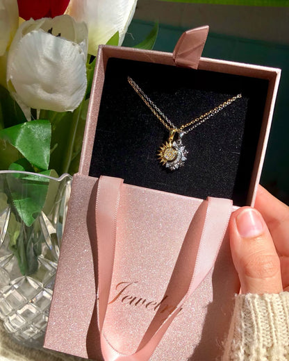 Duo de Collar Sol y Luna