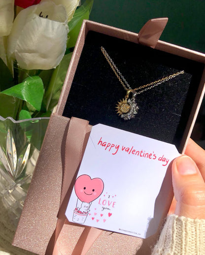 Duo de Collar Sol y Luna