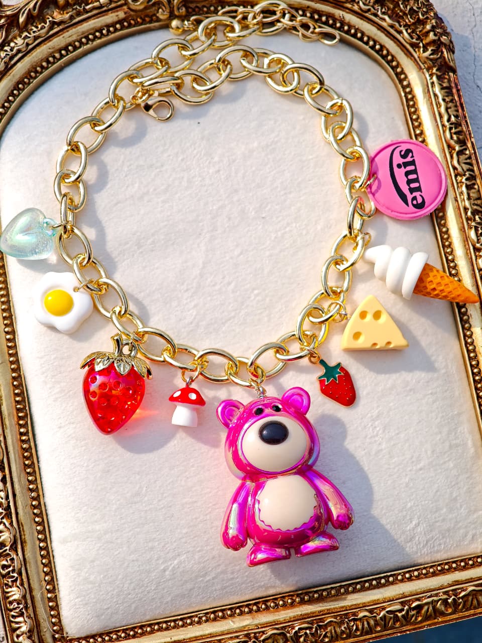 Collar Lotso con Dijes