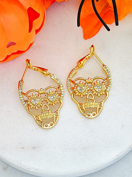 Aretes Calavera