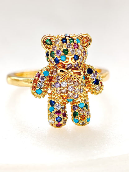 Anillo Osito de Colores