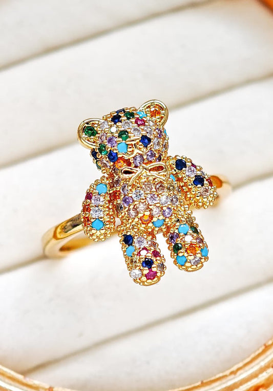 Anillo Osito de Colores