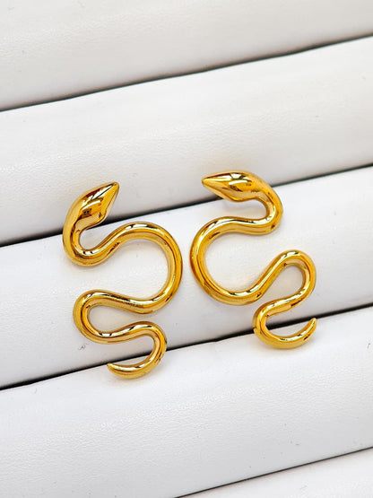 Aretes Serpiente