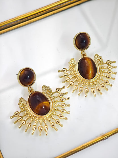 Aretes Vintage Ovalo