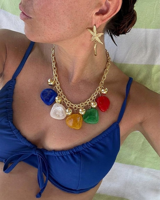 Collar Chunky de Colores