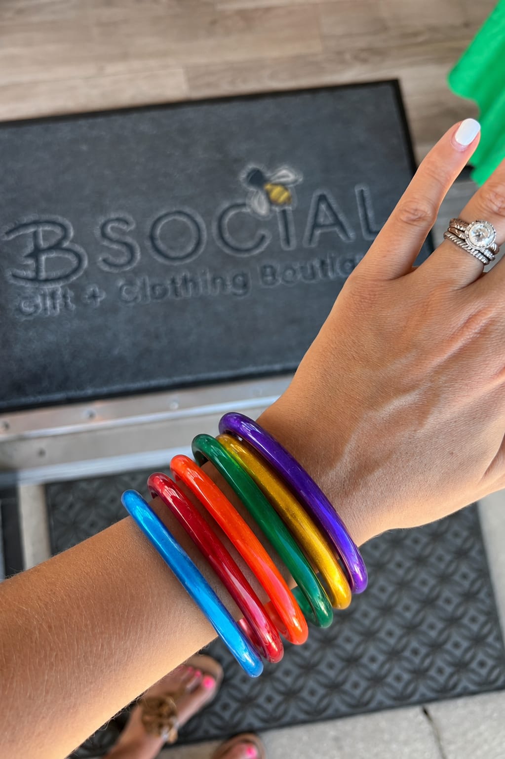 Pulsera Tibetana de Color