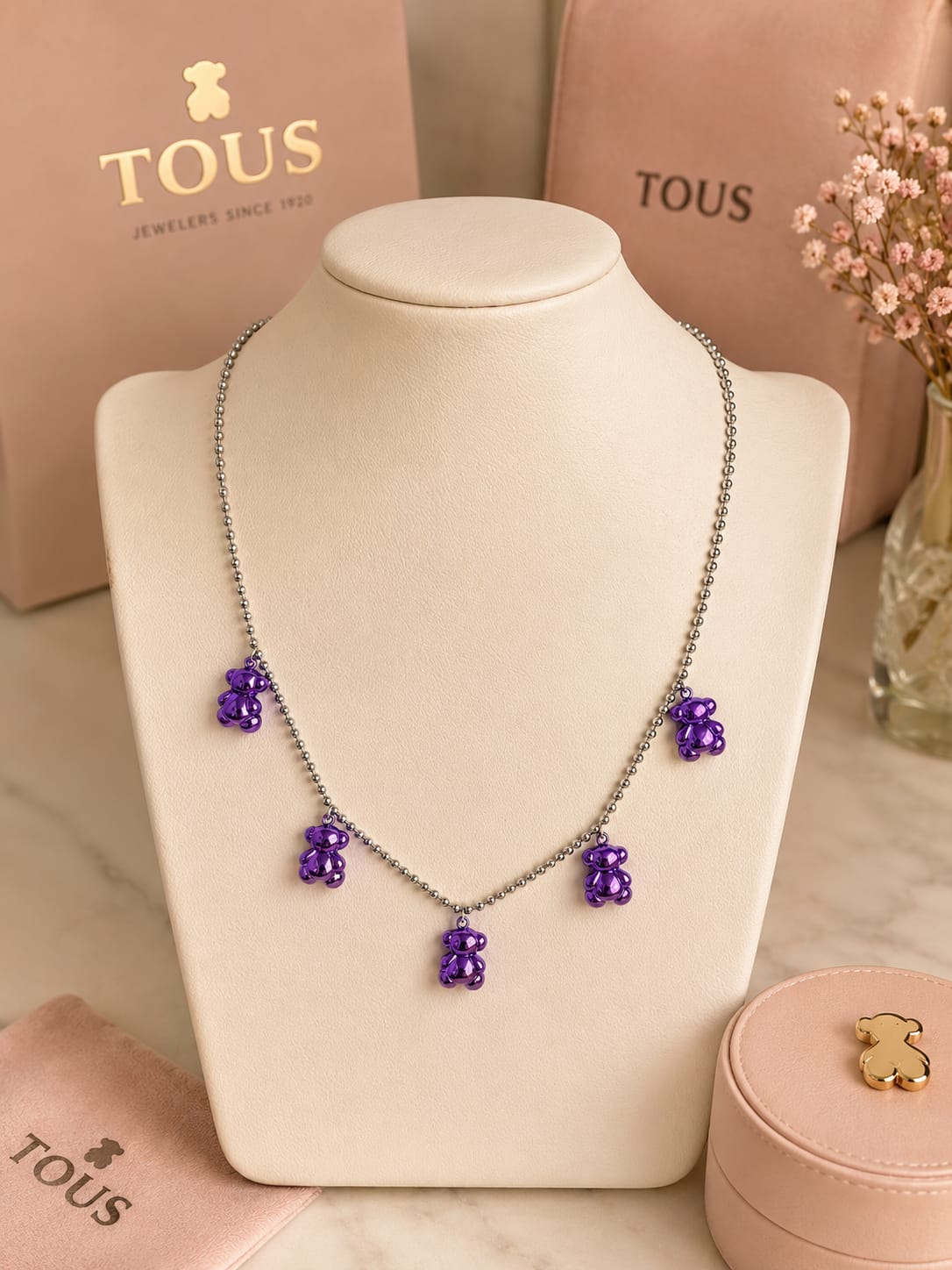 Collar Tous Ositos Colgantes