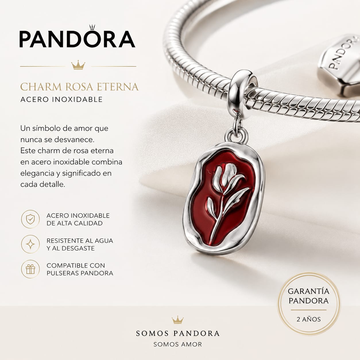 Charm de Flor