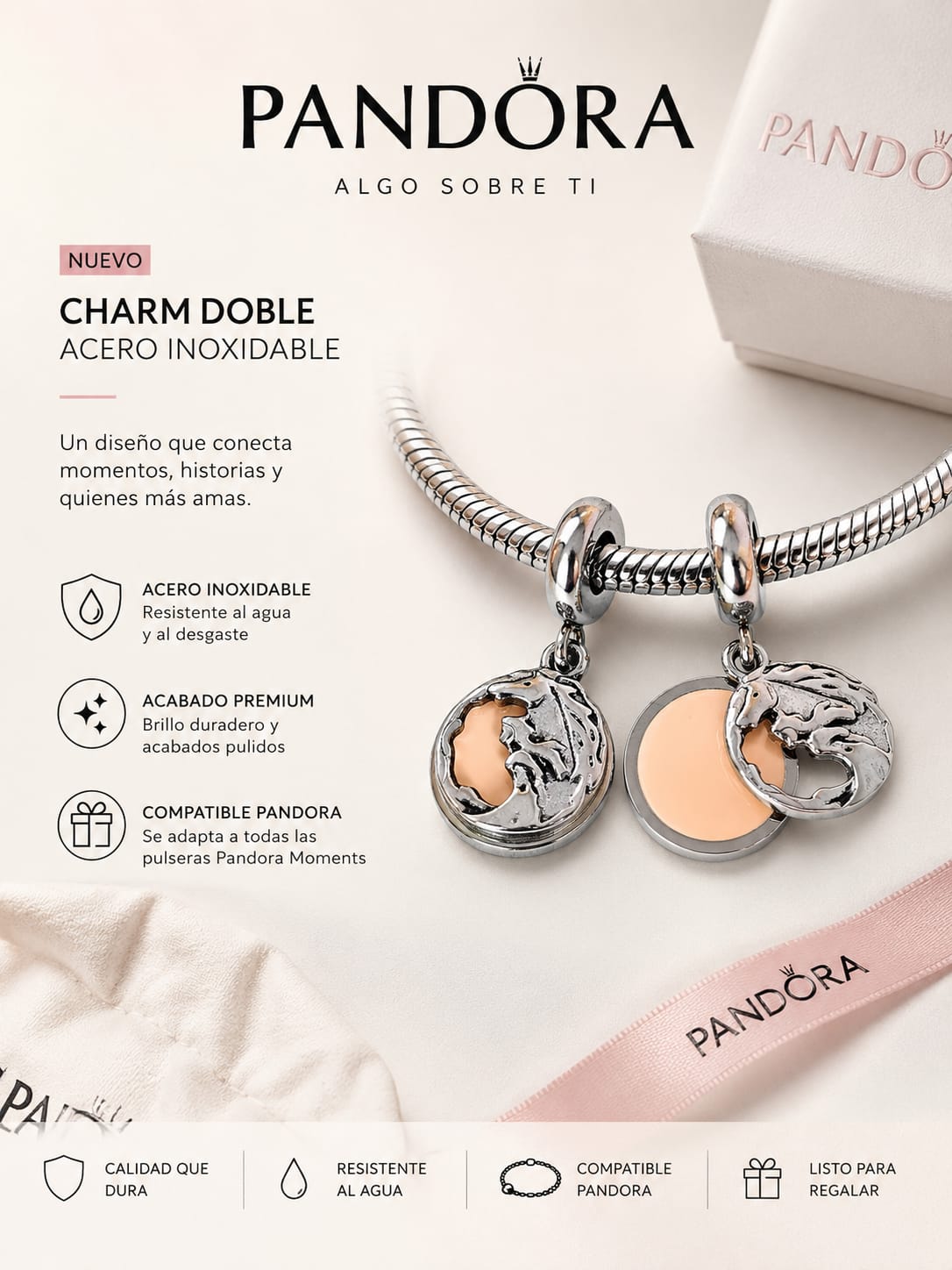 Charm Doble de Caballito