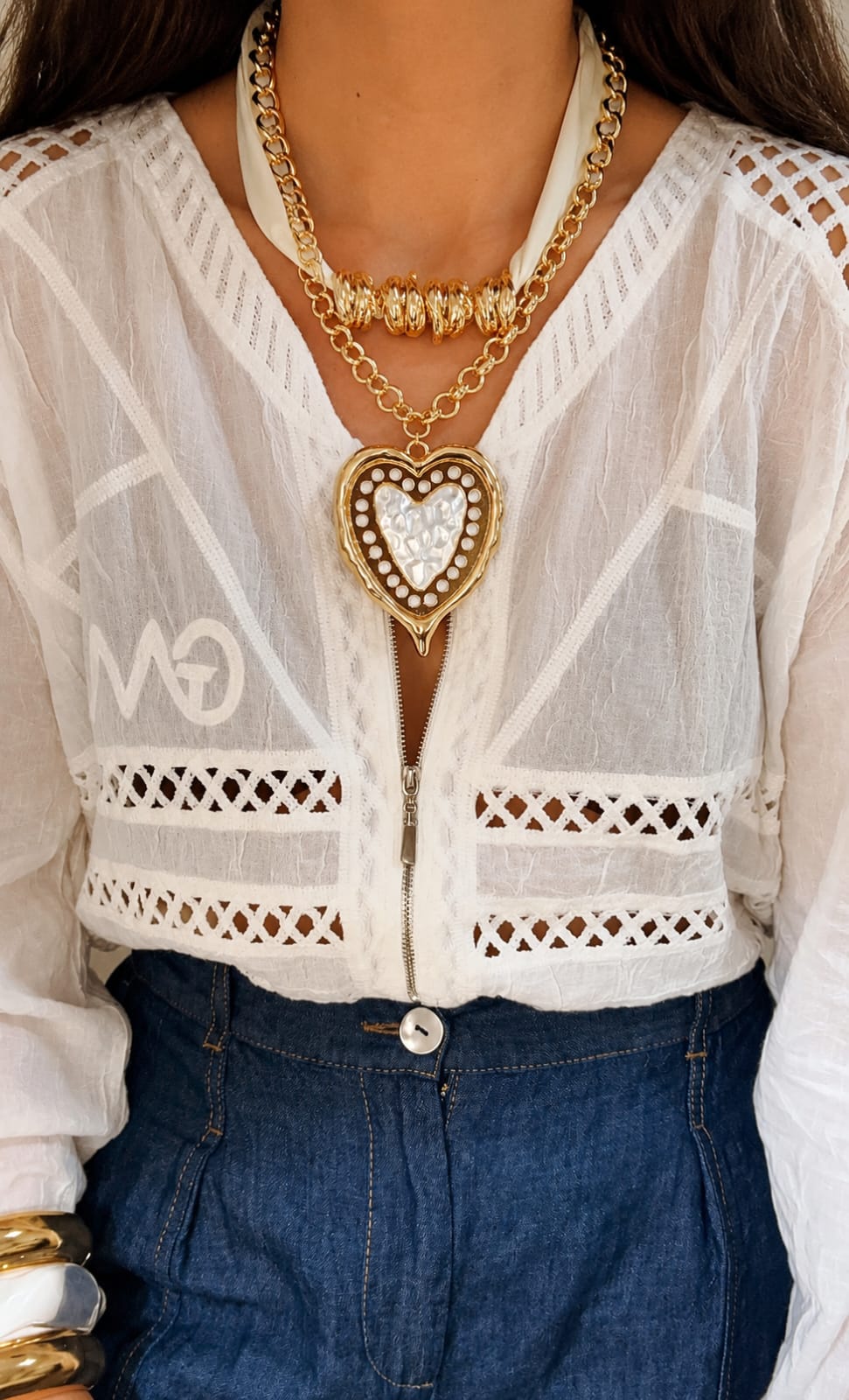 Collar Chunky de Corazon