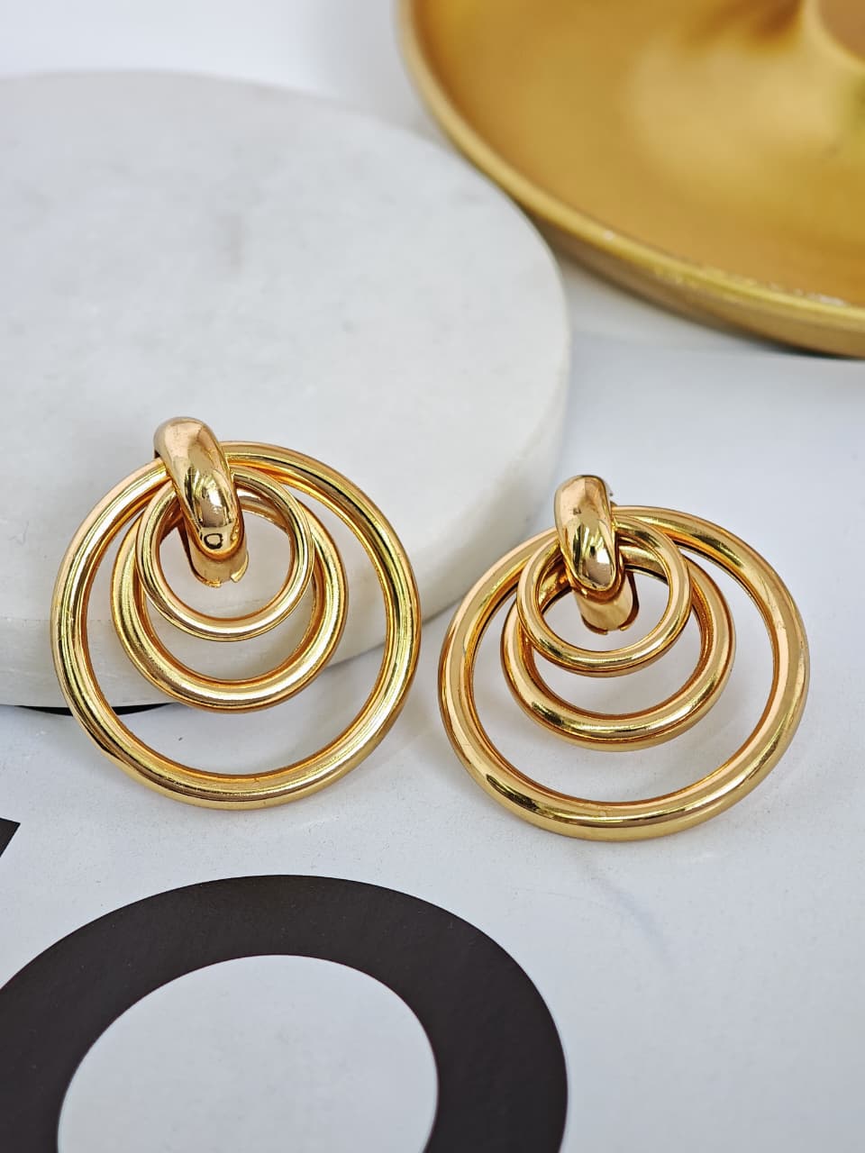 Aretes Triple Aro