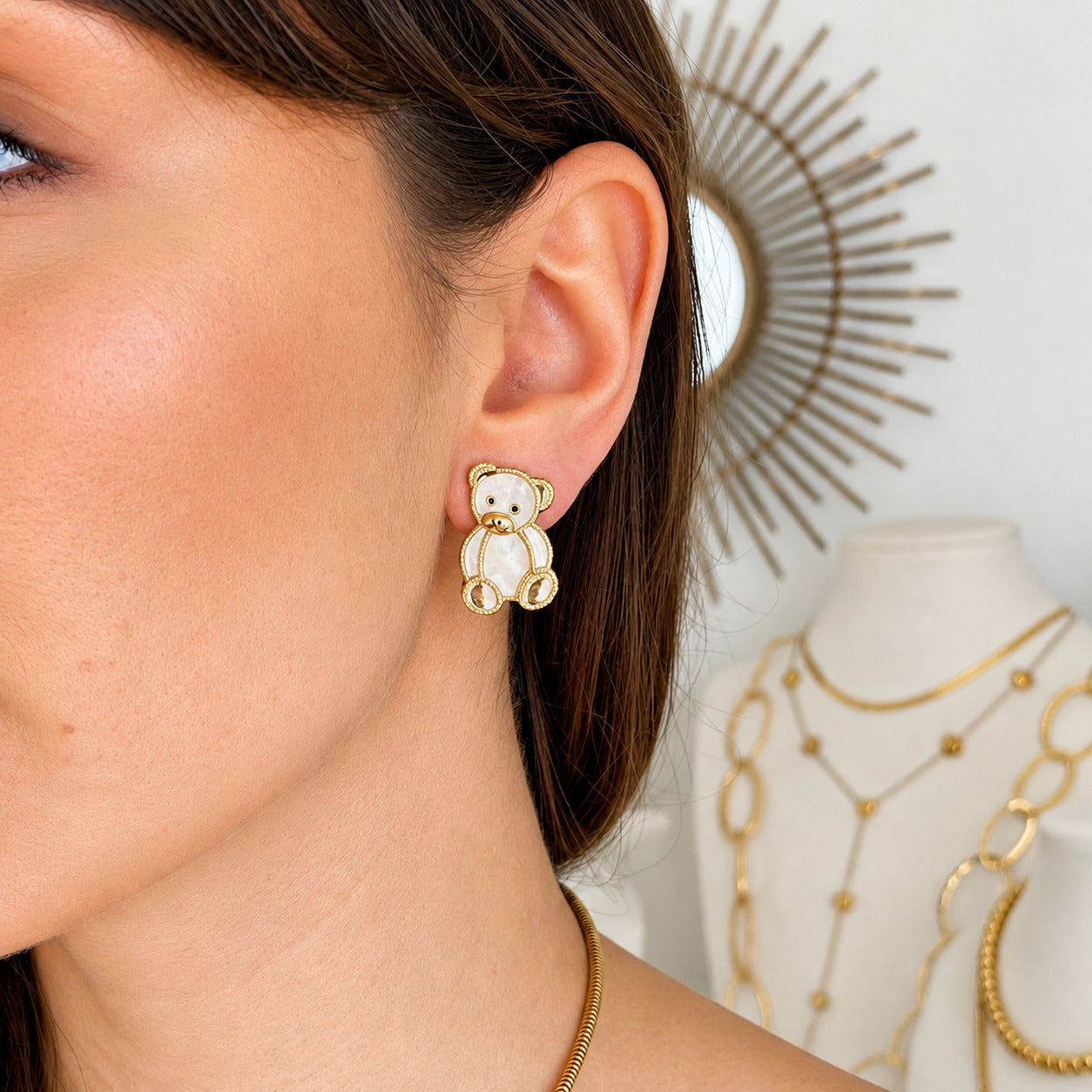 Aretes de Osito