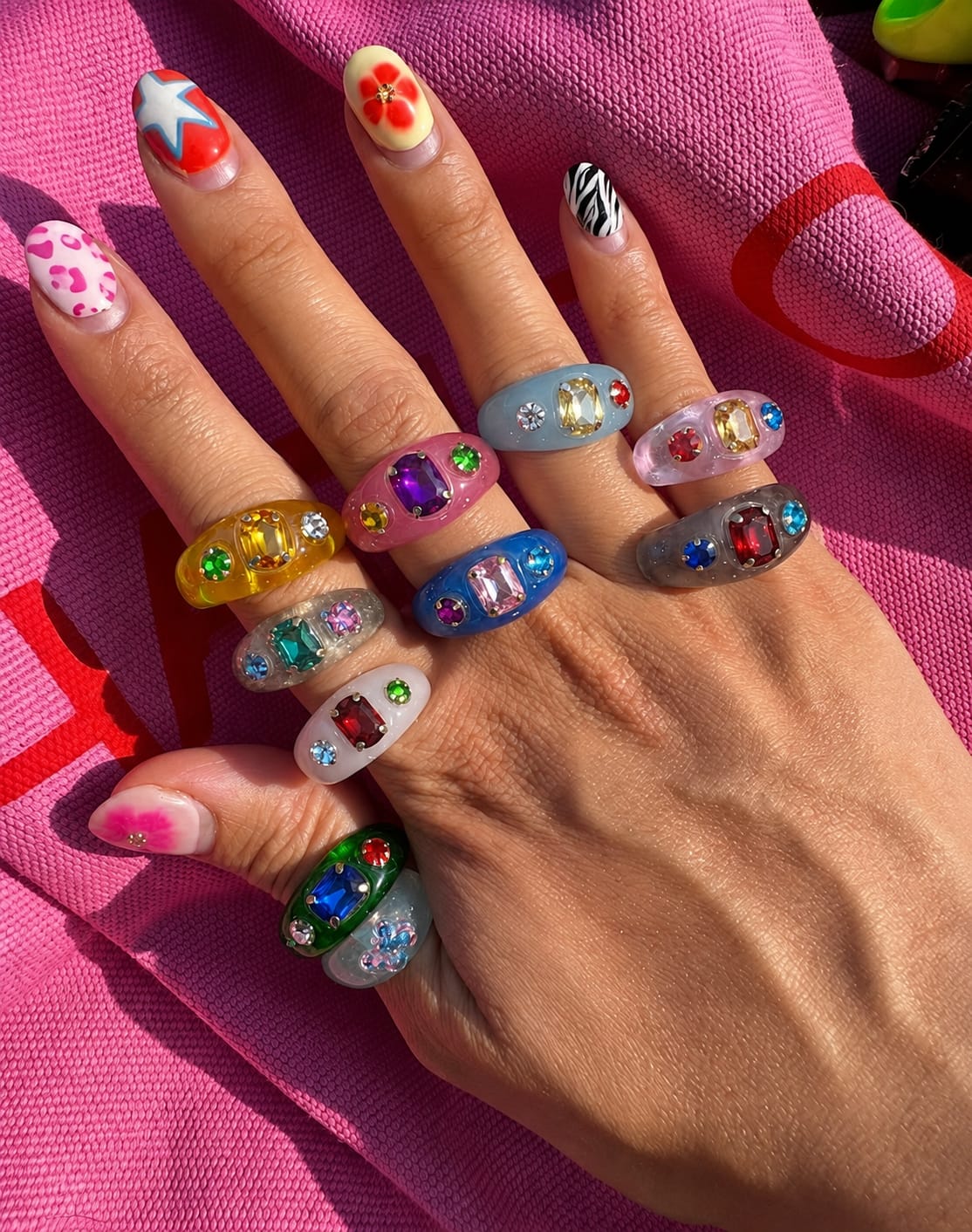 Anillos Acrílico