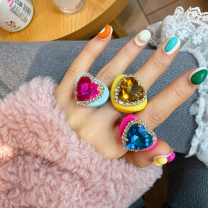 Anillo Corazón de Piedra