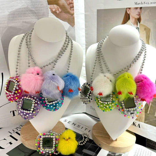 Collar de Tamagochi con Pollito
