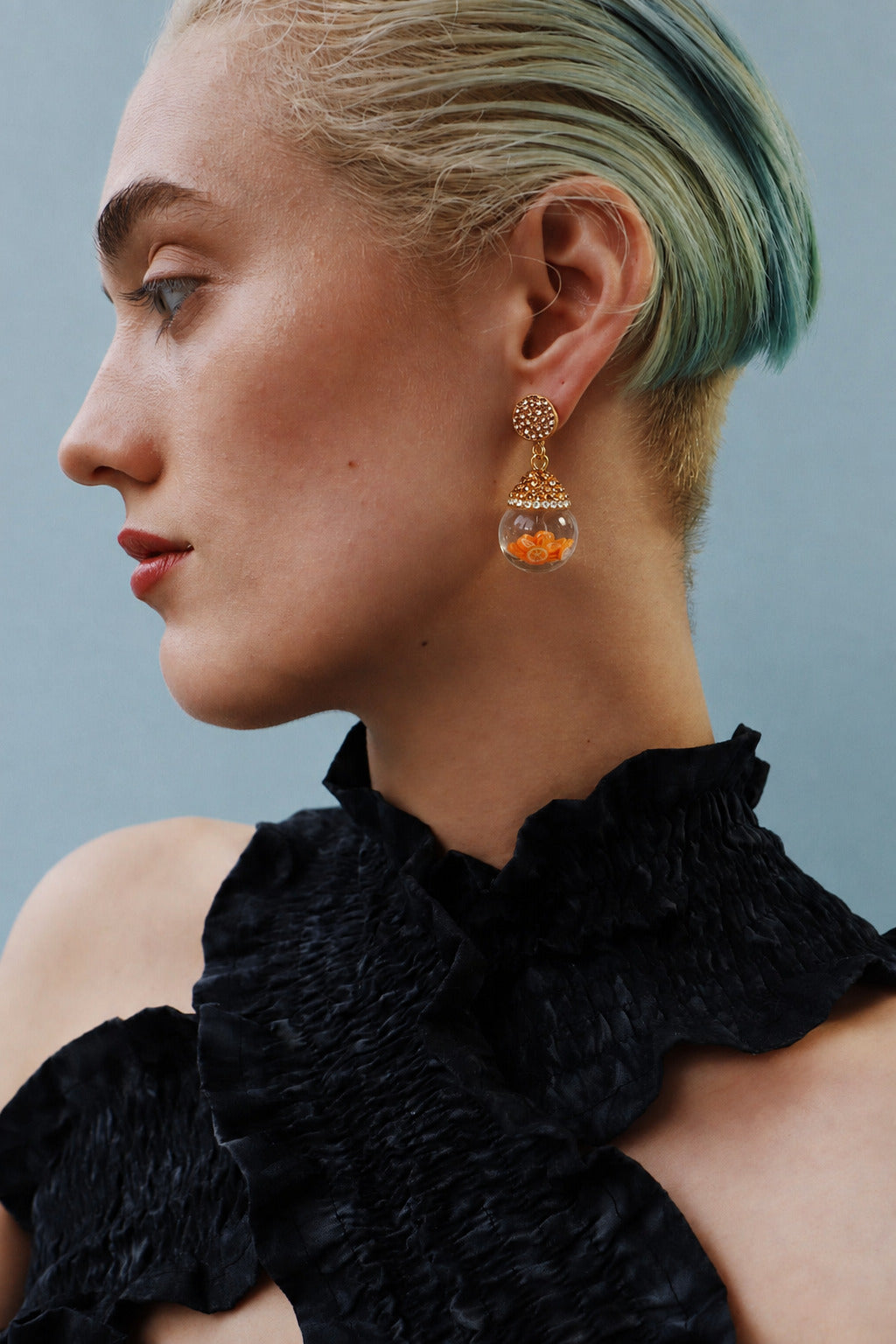 Aretes Colgantes de Frutitas