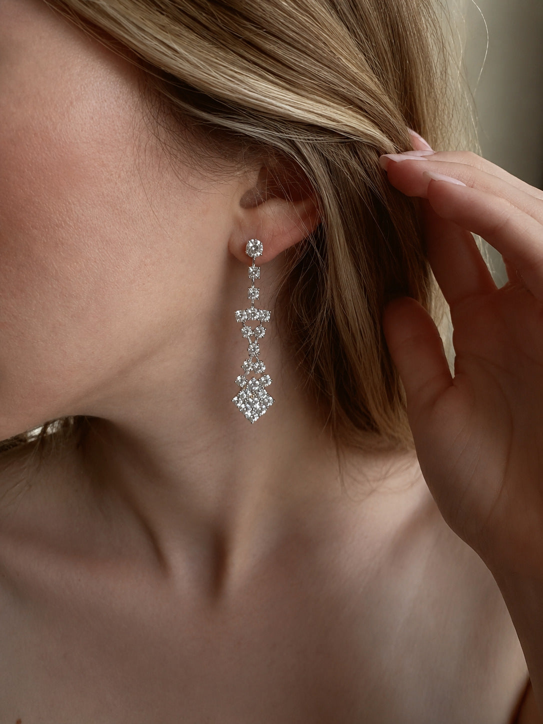 Aretes Largos Elegantes