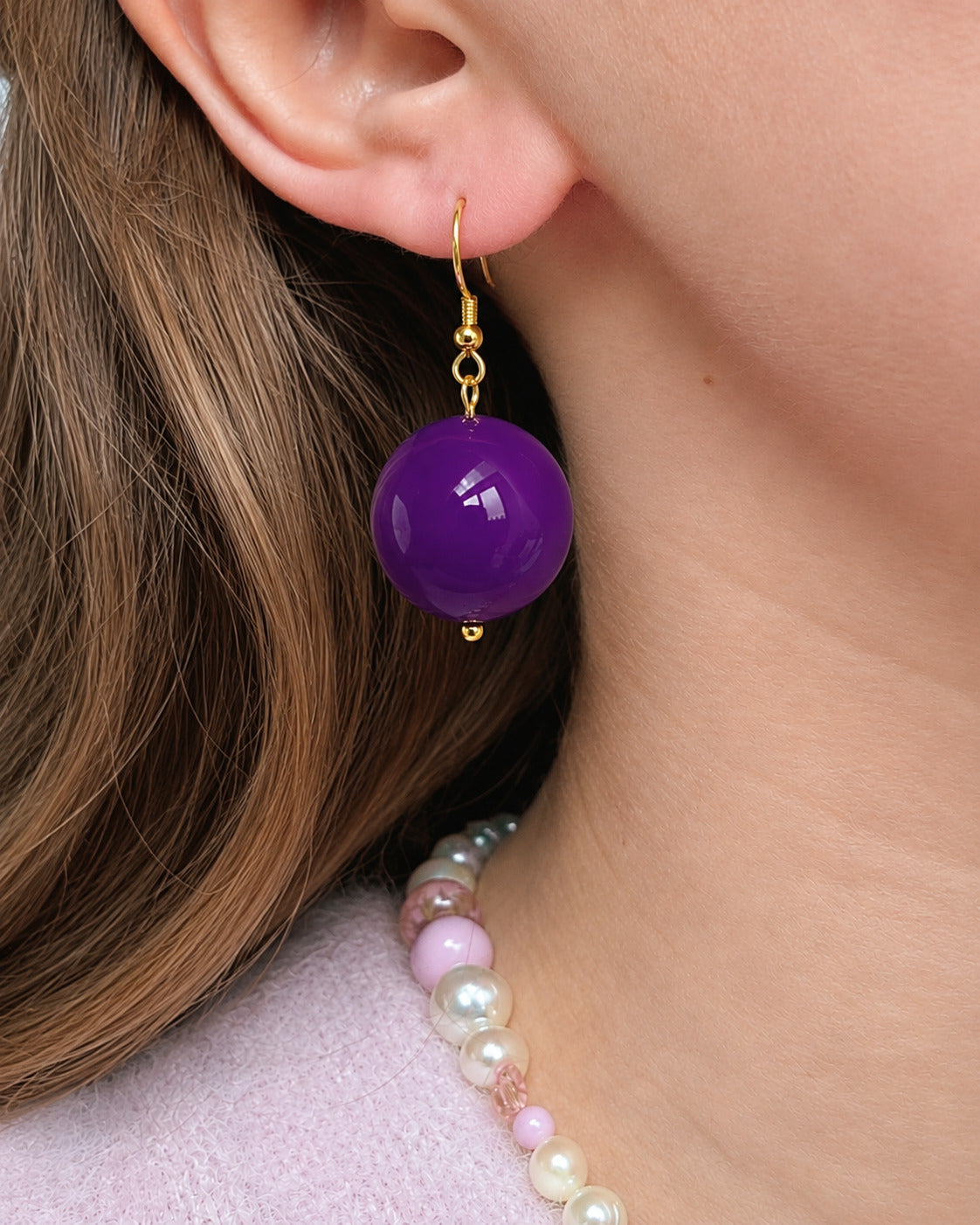 Aretes de Bola de Chicle