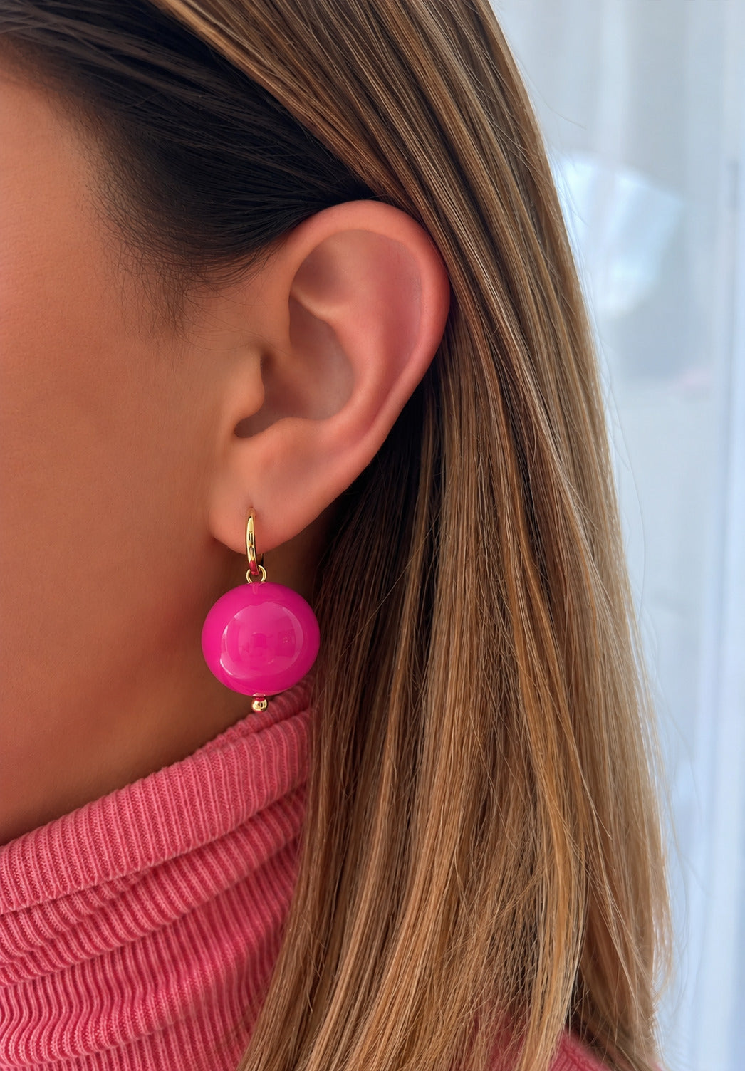 Aretes de Bola de Chicle