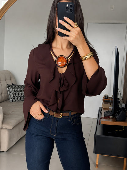 Collar Chunky de Circulo