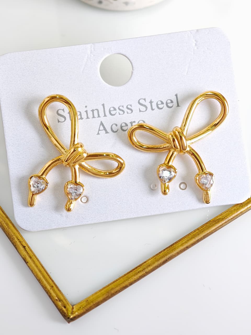 Aretes de Moño