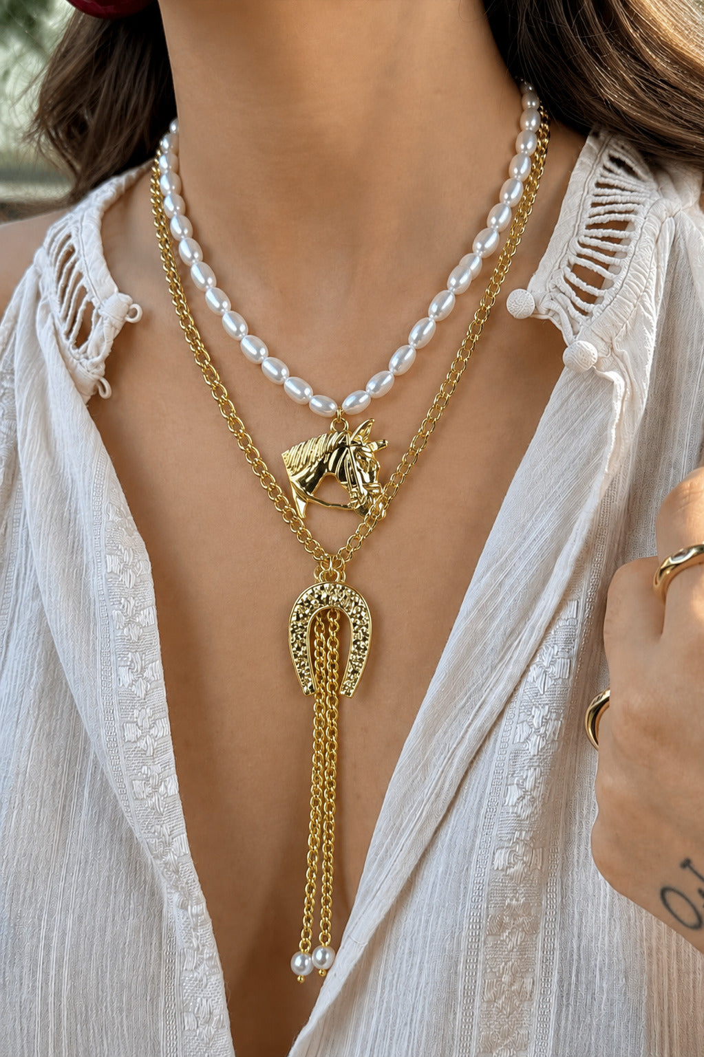 Collar Largo Vaquero